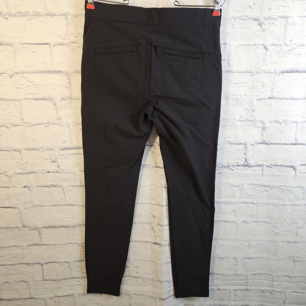 Athleta Women's Pants Avenue Ponte Skinny Knit Stretch Black Size 2 - Picture 4 of 7
